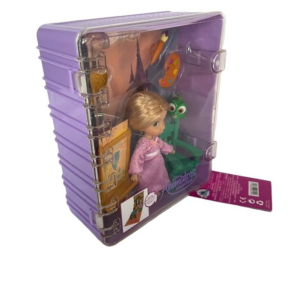 Disney Store Animators Collection Tangled Rapunzel Mini Doll Playset - Picture 5 of 6